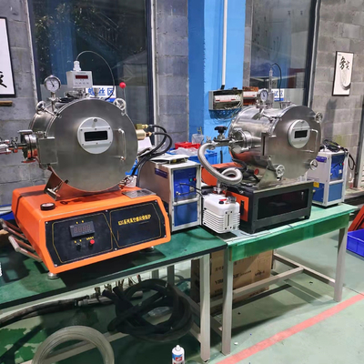 Laboratory Small 200g Vacuum Induction Metal Melting Furnace Electric Heating
